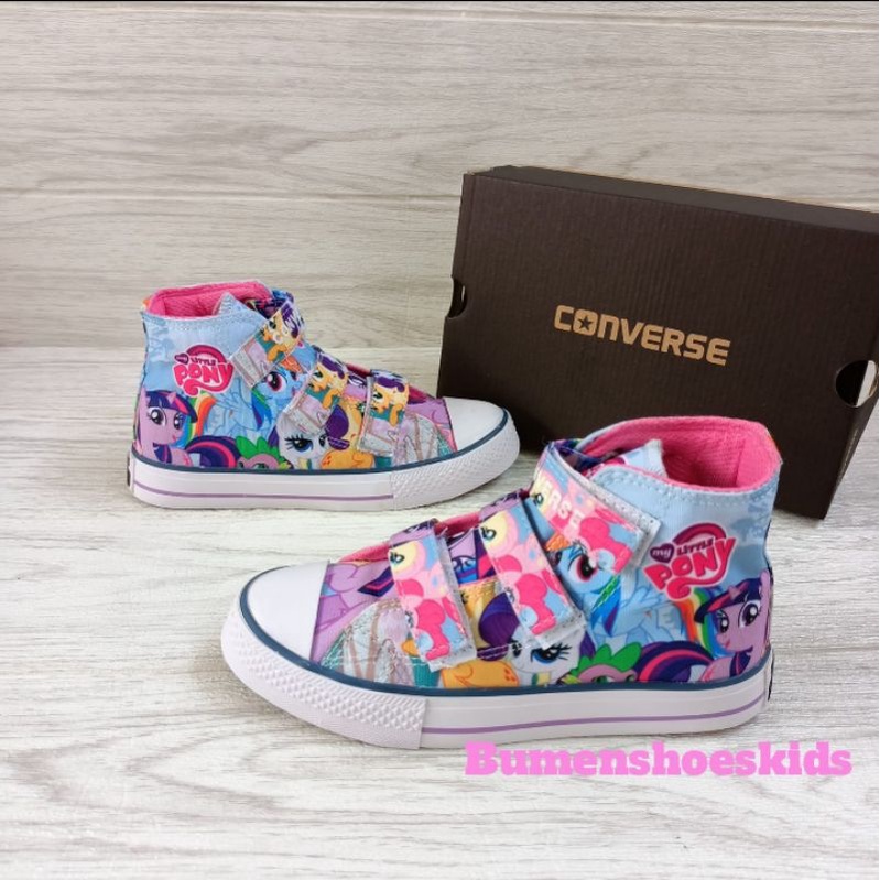 [ORIGINAL]Sepatu Sneakers Anak Perempuan Sepatu Converse Allstar High/Tinggi Karakter Baby Kids