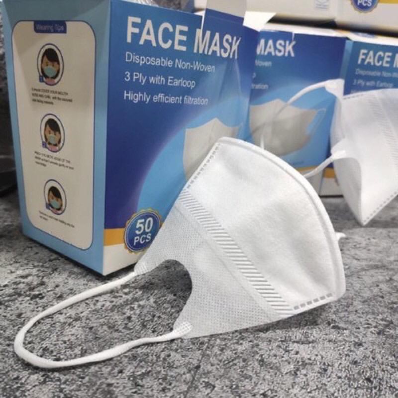 MASKER DUCKBILL 3PLY PER 10, 25, 50 PCS