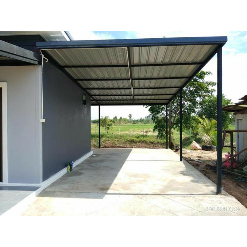 Jual Canopy Baja Ringanbesi Hollowatap Spandekpolycarbonatealderon