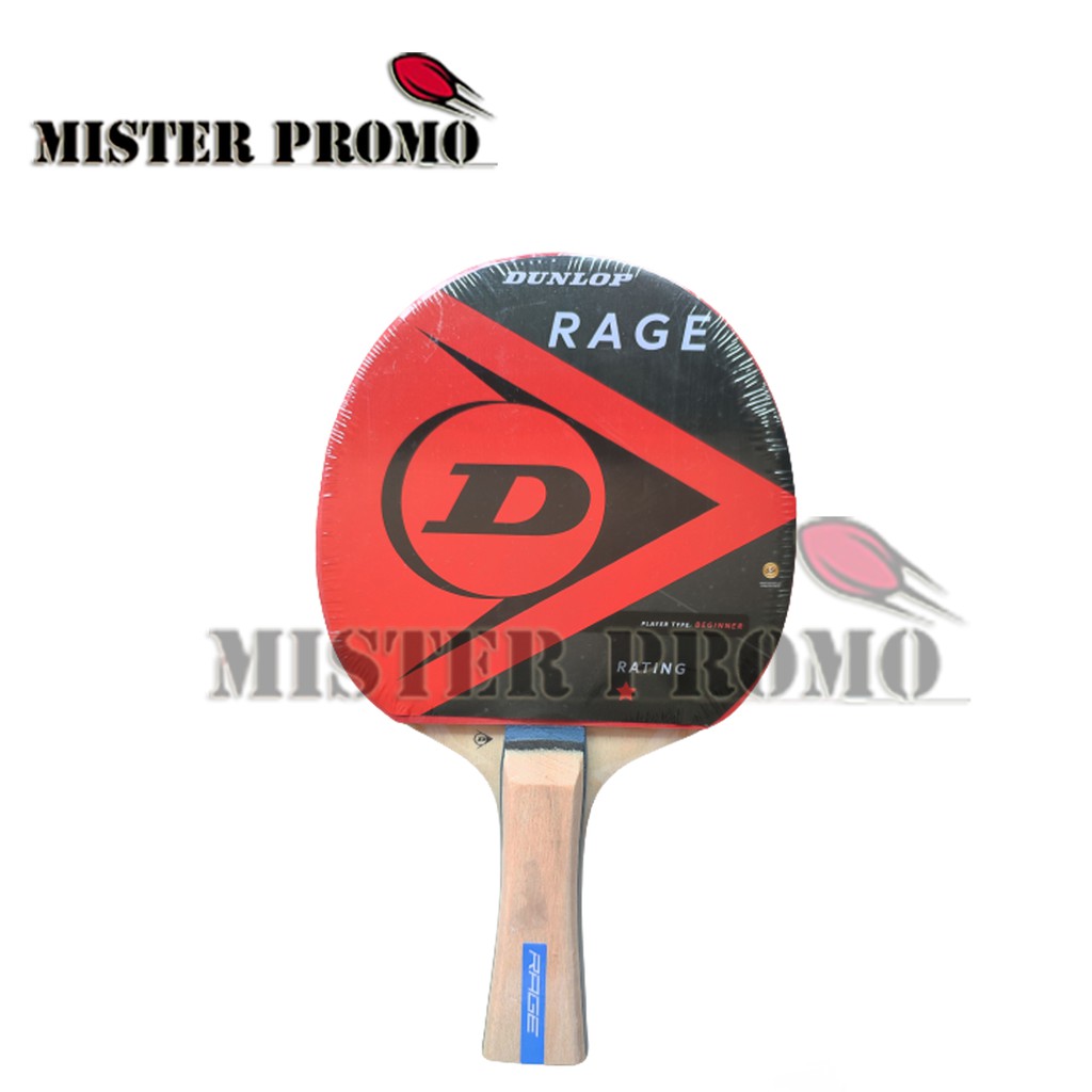 Bat Dunlop Rage Bet Tenis Meja Pingpong Original