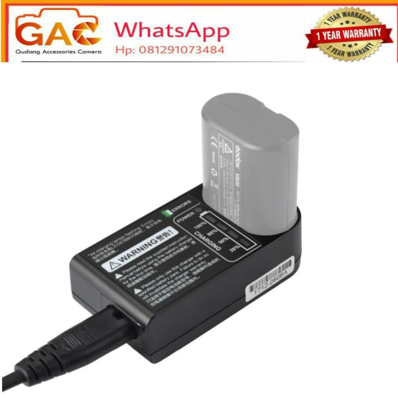 charger GODOX C-20 C20 for batrey GODOX seri flash V350C V350N V350F V350S series