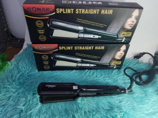 Catok Rambut Profesional Sonar SN-823 // Catokan Rambut Lurus Temperatur Suhu Max 220c