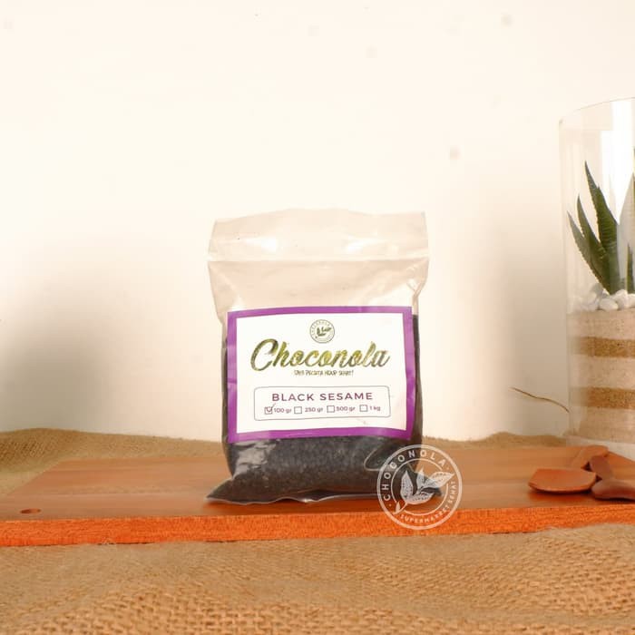 

Black Sesame Seeds 100G (Biji Wijen Hitam / Seed 100 Gr Gram)