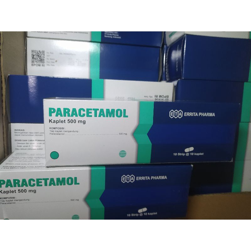 PARACETAMOL ERRITA @1STRIP @10KAPLET