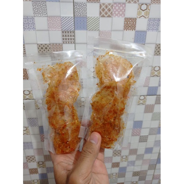 

keripik kaca pedas daun jeruk / keripik kaca beledag 25g