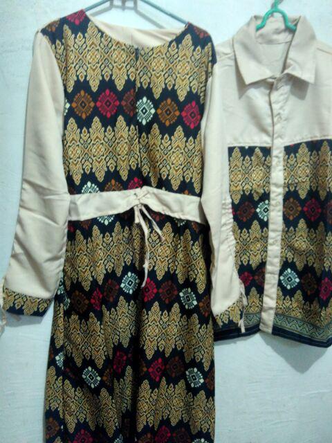 Set Cp Jada Baju Couple Wolfis Kombi Batik Couple 6 Warna