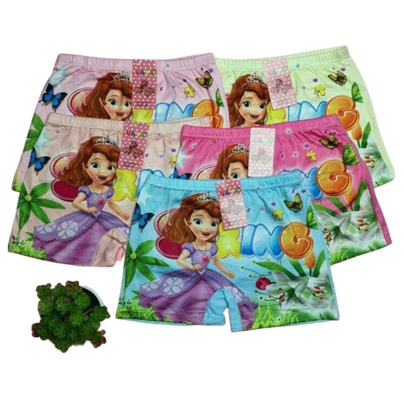 Cd Anak Wanita Celana Dalam Boxer Anak Wanita Vaya  Cd Elsa Frozen Anak