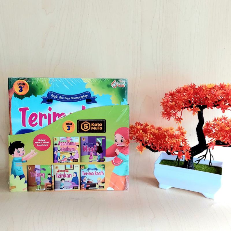 Seri 5 Kata Mulia Assalamualaikum Maaf Tolong Izinkan Terimakasih