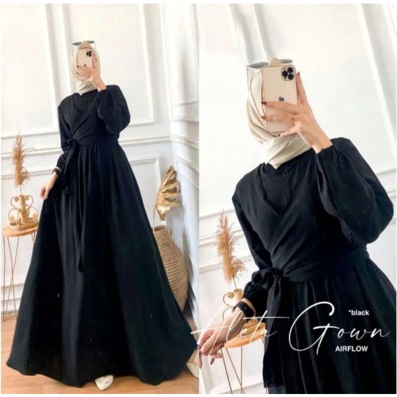 Aleta dress cringkle air blow 2022/ dress terlaris midi dress kekinian 2022/gamis muslim kekinian bahan crinkle air flow/dress jumbo inpor/dress kondangan terlaris termurah/baju muslim terbaru terlaris kekinian