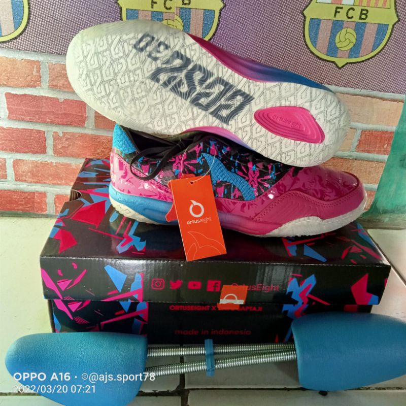 sepatu futsal ORTUSEIGHT JOGOSALA CRUSHER BBS-SE 3.0 LIMITED ORIGINAL free saddel shoes/kaos kaki