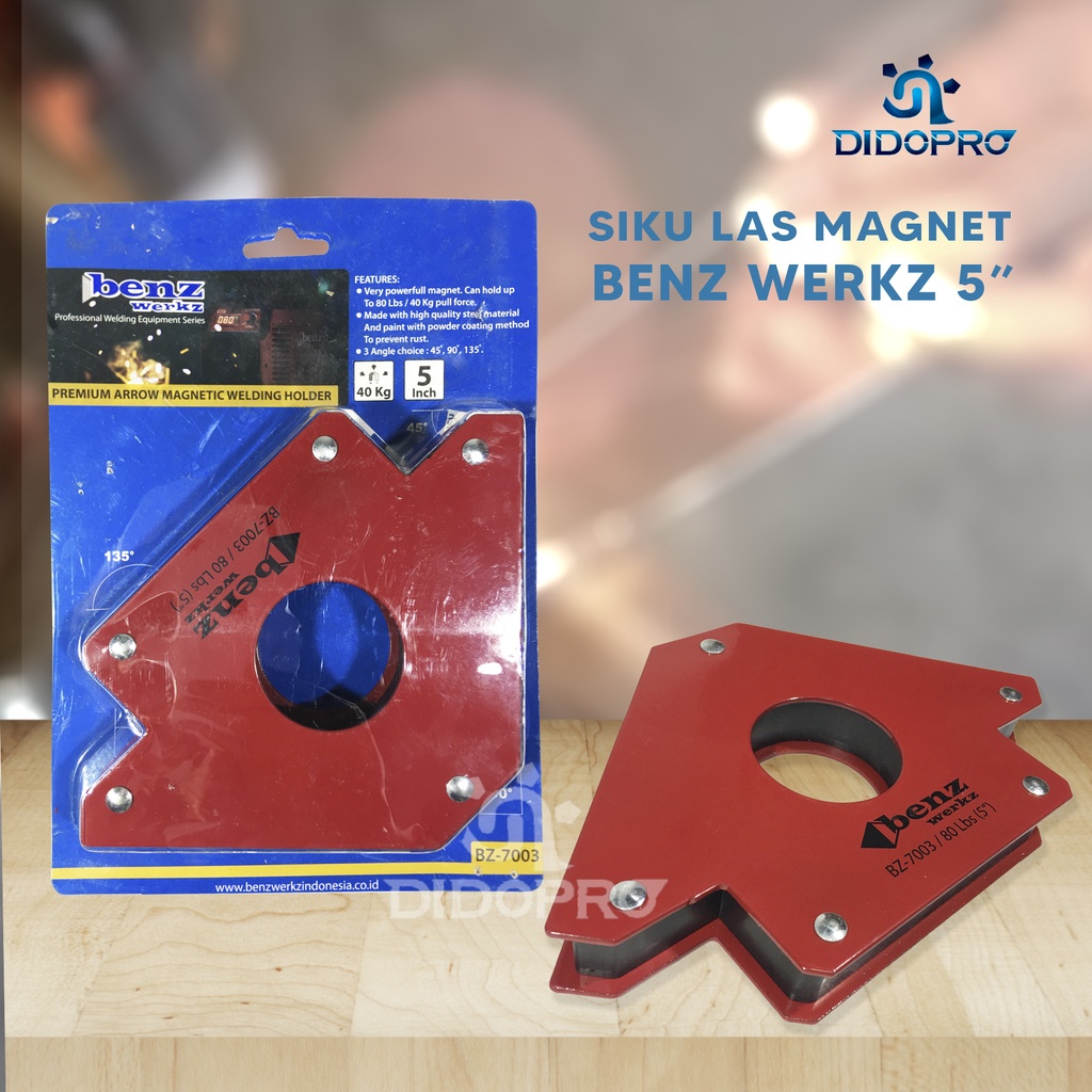 Premium Arrow Magnetic Holder Welding Siku Magnet Las 5 inch Benz