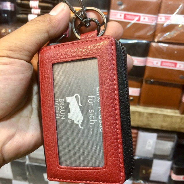 [[antonHilmanto]] dompet gantungan kunci pria res ful bahan kulit asli #dompetkunci #keyholder