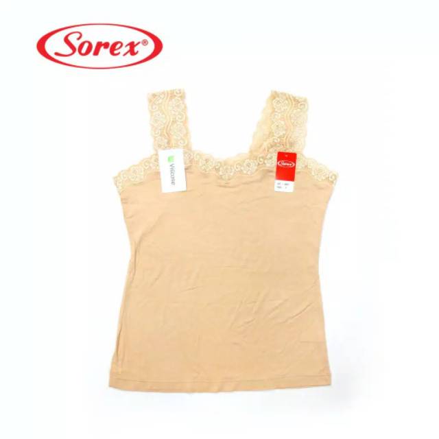 SOREX Camisol Tanktop Brokat Renda 5001 Lacey Camisol Collection