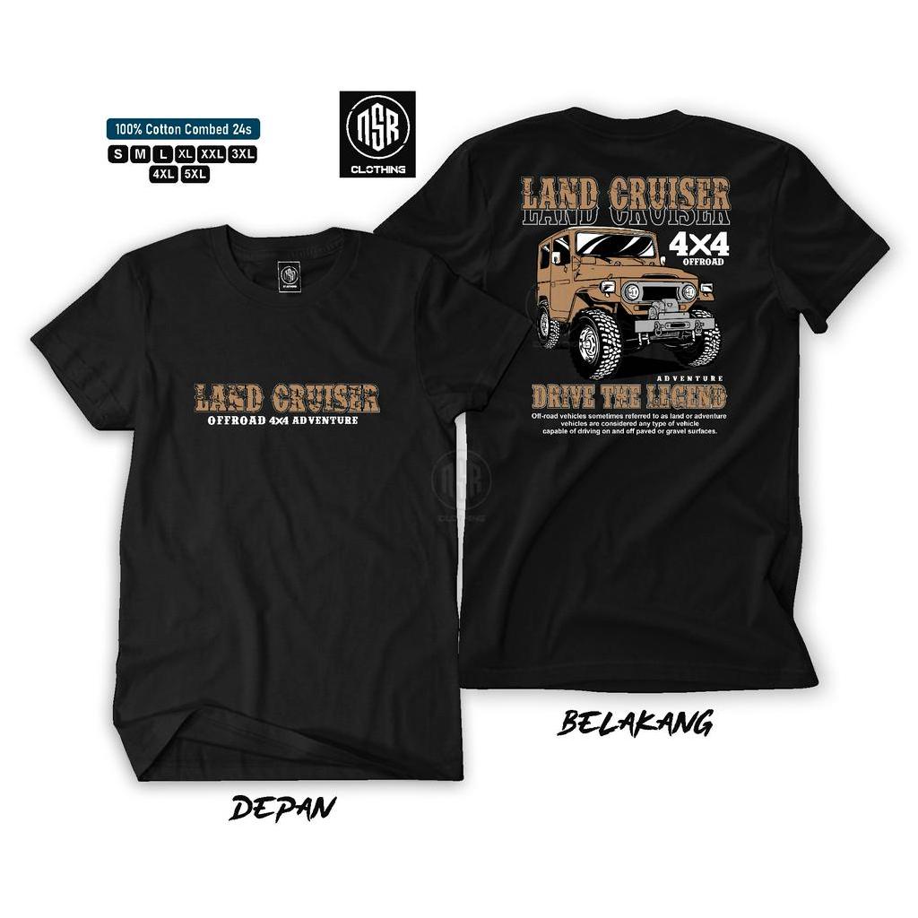 T-shirt land cruiser/kaos lancruiser/baju offroad