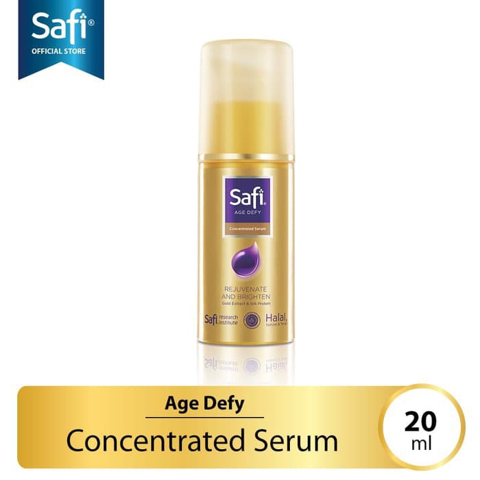 SAFI AGE DEFY SERIES(Gold Water Essence/Serum/Night Cream/Day Emulsion/Youth Elixir/Serum/Eye Cream)