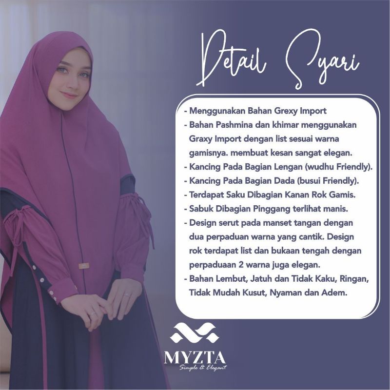 Teny Myzta set khimar