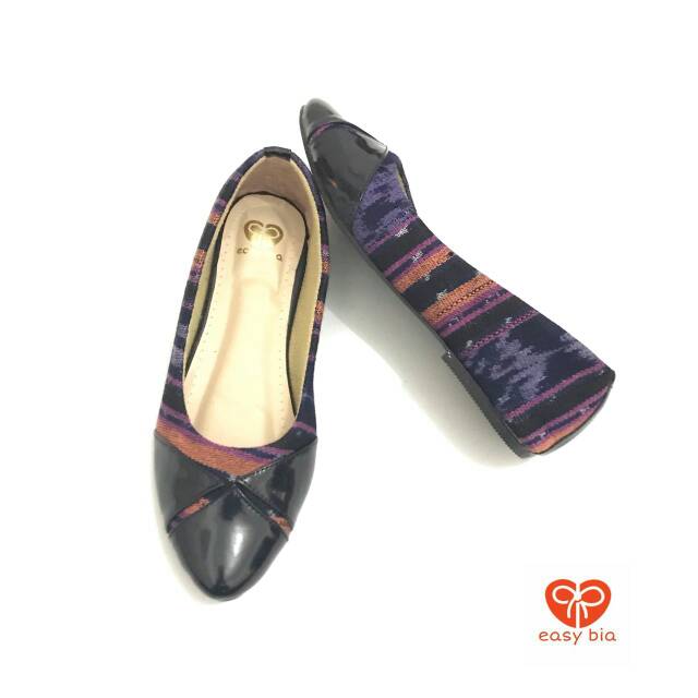 iSepatui iWanitai BIA Minary Tenun 01 purple iShopeei Indonesia iSepatui iWanitai BIA Minary Tenun 01 purple iShopeei Indonesia