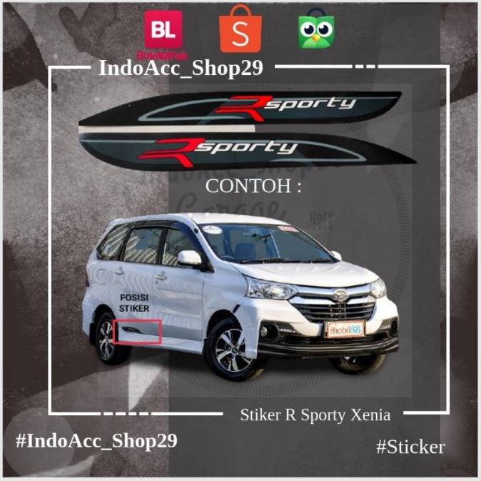 ] Xenia Original R Stiker Sporty