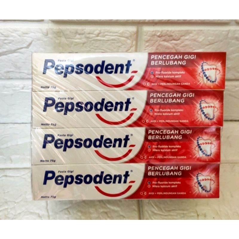 Pepsodent 75gr 1pak (isi 12)
