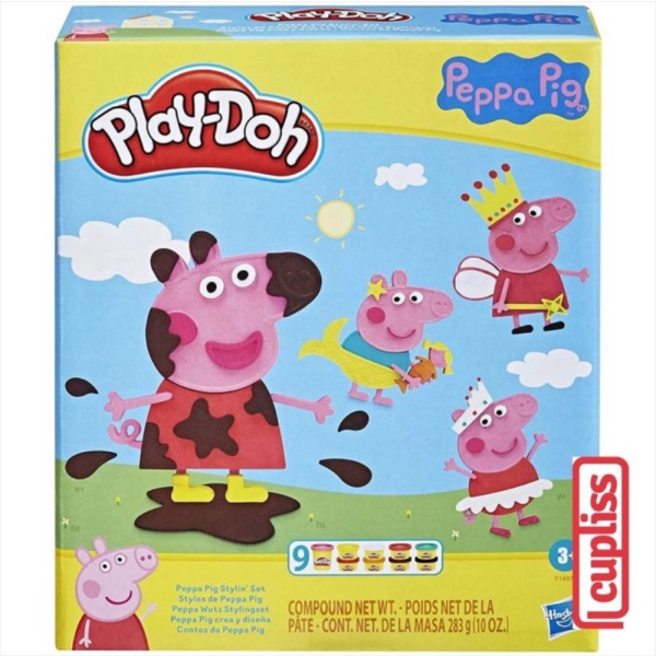 

Play Doh Peppa Pig Stylin Set Hasbro F1497 Playdoh Limited