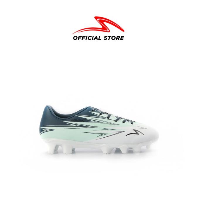 SPECS SEPATU SEPAK BOLA LIGHTSPEED 3 JR FG WHITE AQUA GLASS 101979