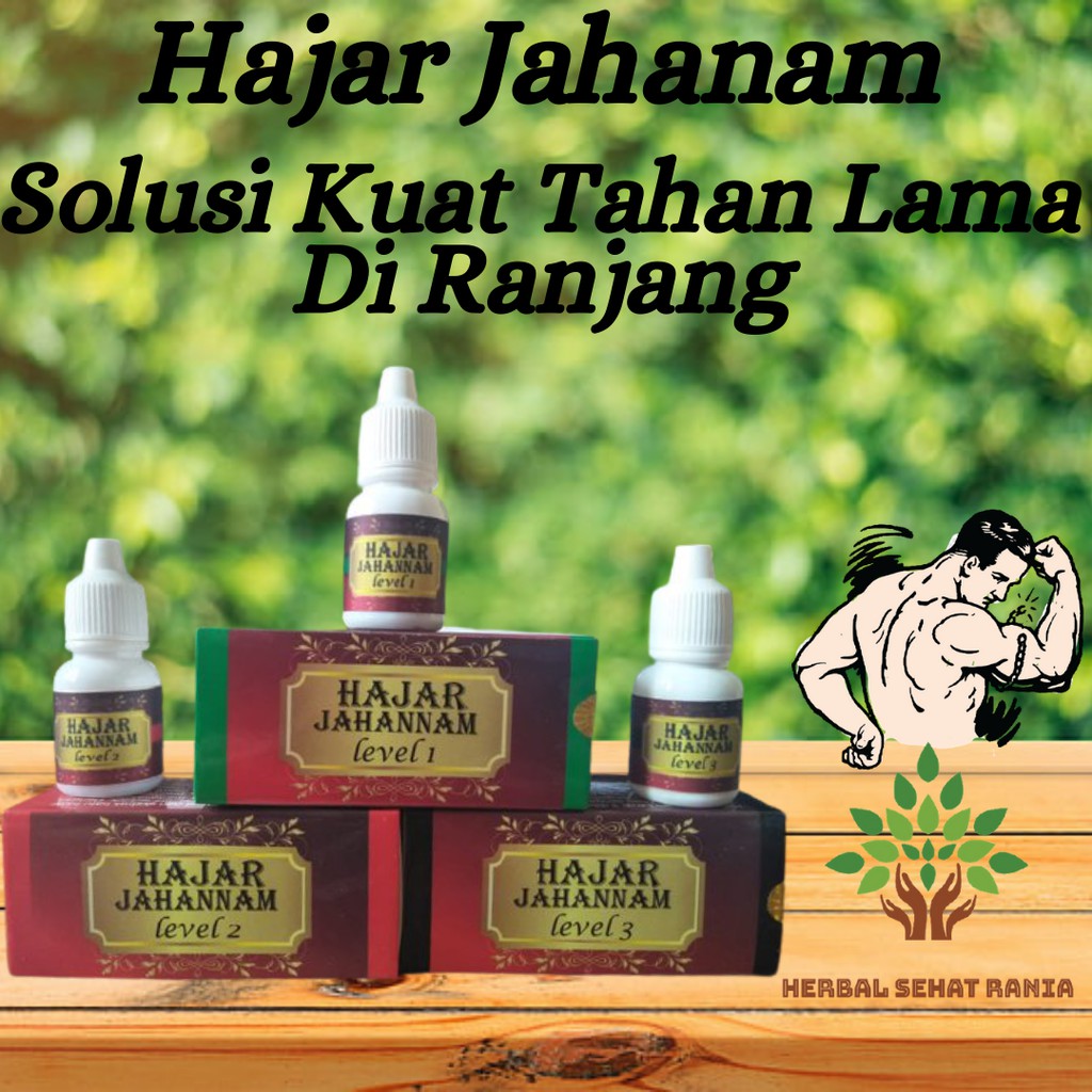 Hajar Jahanam Level 3 Original Obat Kuat Oles Tetes Herbal Solusi Kuat Tahan Lama Di Ranjang