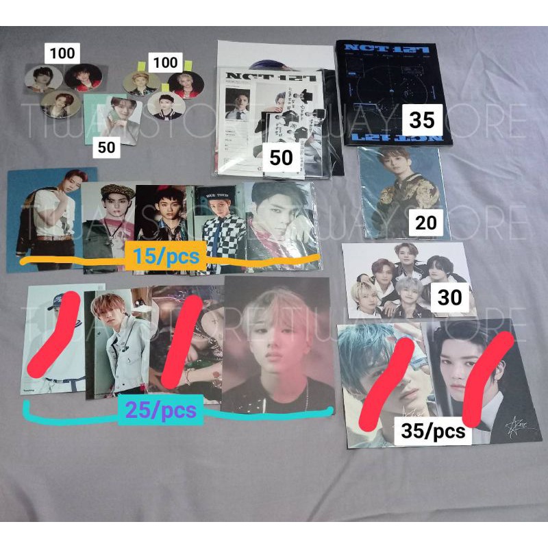 SALE!! NCT OFFICIAL GOODS POSTCARD PHOTOSE CC PC SG21 TAEYONG