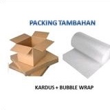 

PACKING TAMBAHAN DUS + BUBBLE