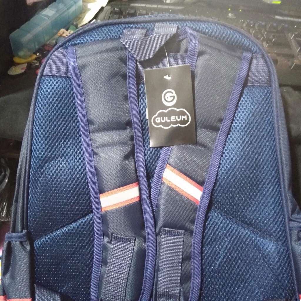 SD Tas Anak Laki Laki Import Tas anak perempuan Tempat Pensil Polos Garis 6918 Mybaby