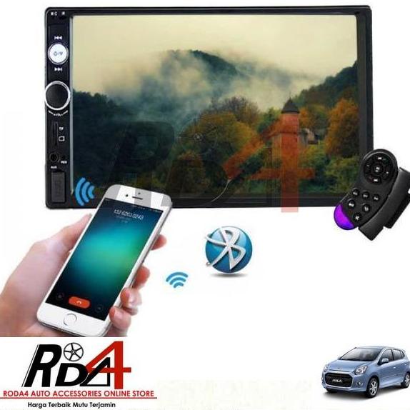 Tape Mobil Head Unit Double Din Mirror Link Android Ayla rod4 Juara