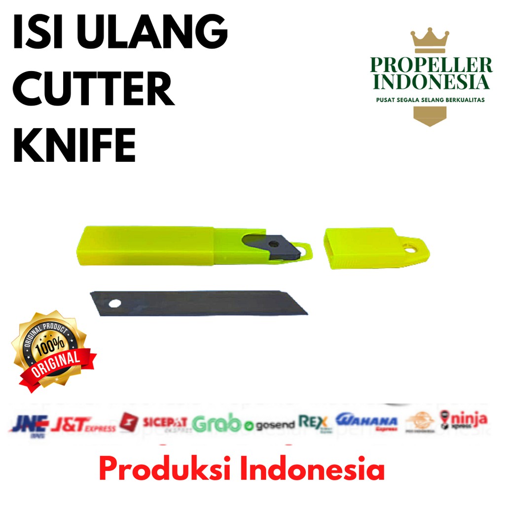 

Isi Cutter Knife Isi Ulang Pisau Cutter