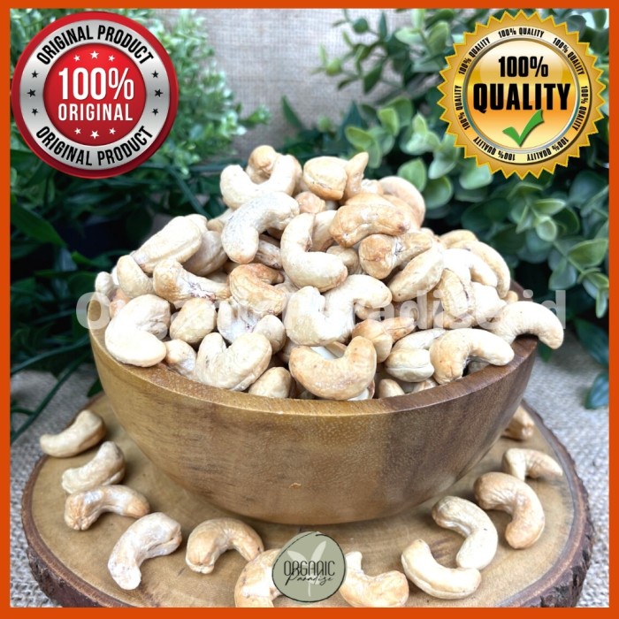 

Kacang Mede Panggang Fresh Asin 100 gram / Roasted Cashew Salty 100 gr