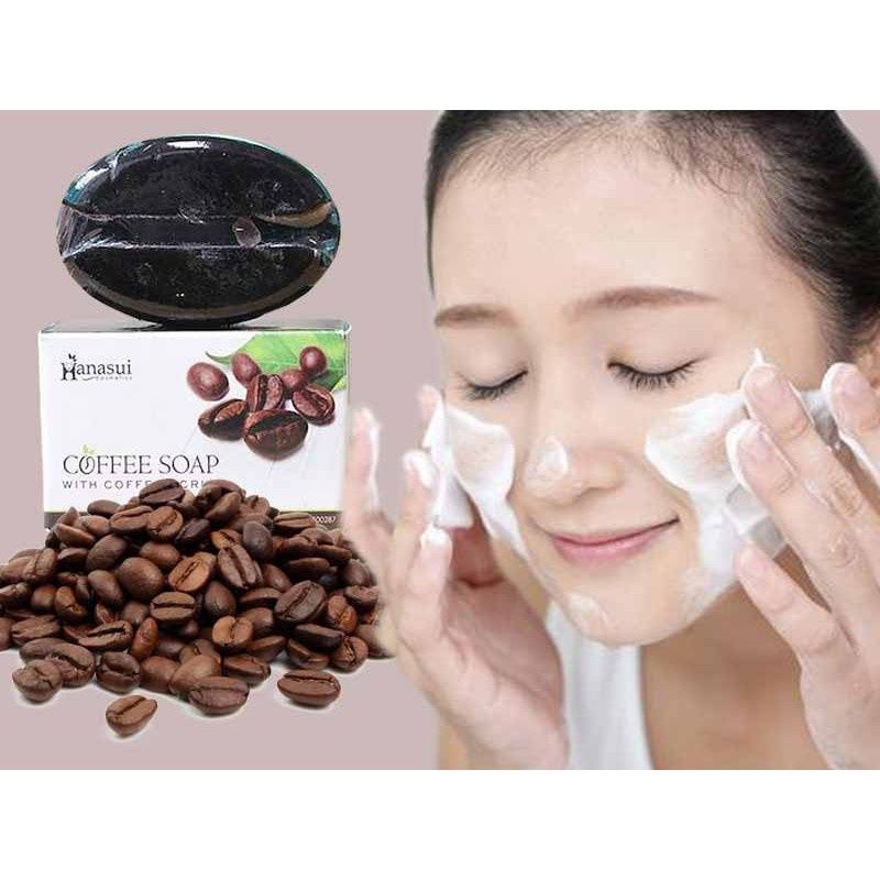 HANASUI COFFEE SOAP 30gr/SABUN MUKA