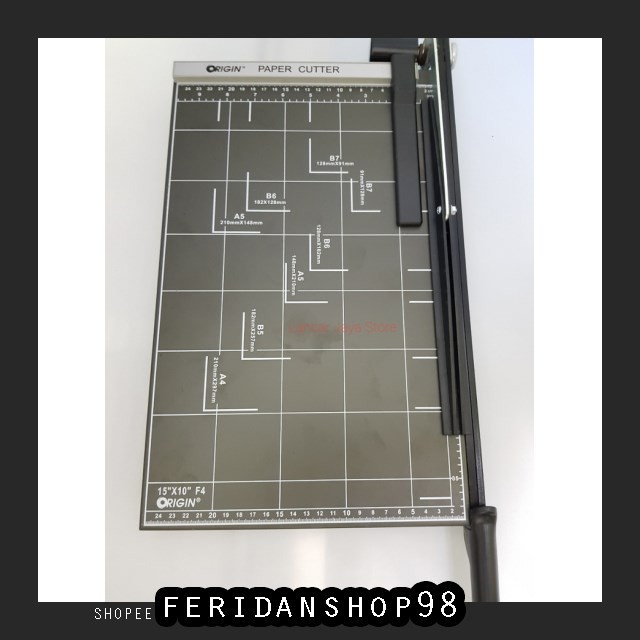 

BT358 ALAT PEMOTONG KERTAS BEST PAPER CUTTER ORIGIN F4 BY FERIDANSHOP98