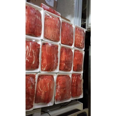

daging slice non lemak 500gr