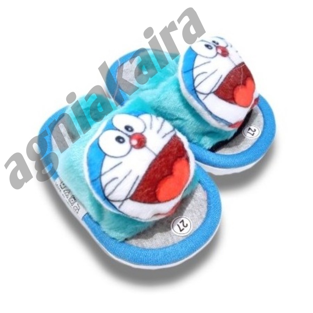 Sandal bayi selop motif cartoon trendy