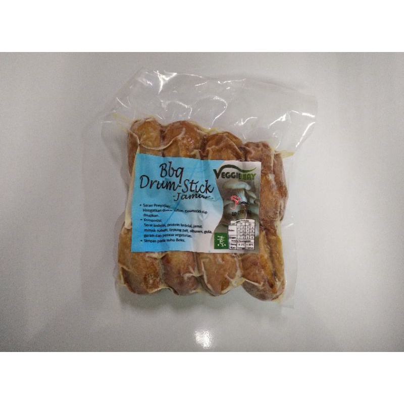 

BBQ drumstick jamur vegetarian
