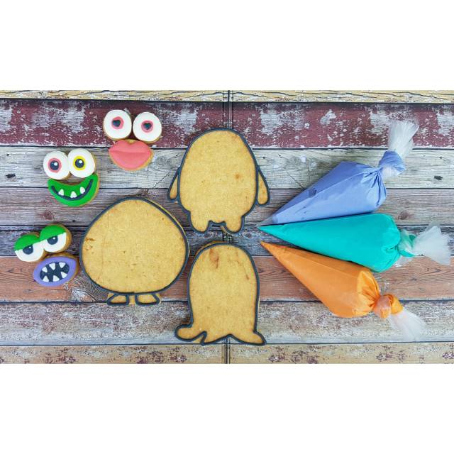 

Diy cookies. Aktivitas anak. Monster set