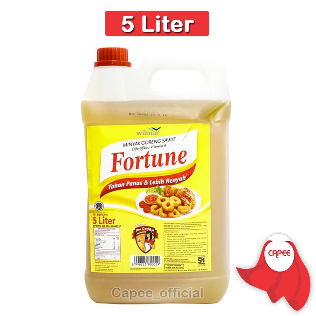 

Minyak Goreng Fortune Jerigen 5 Liter