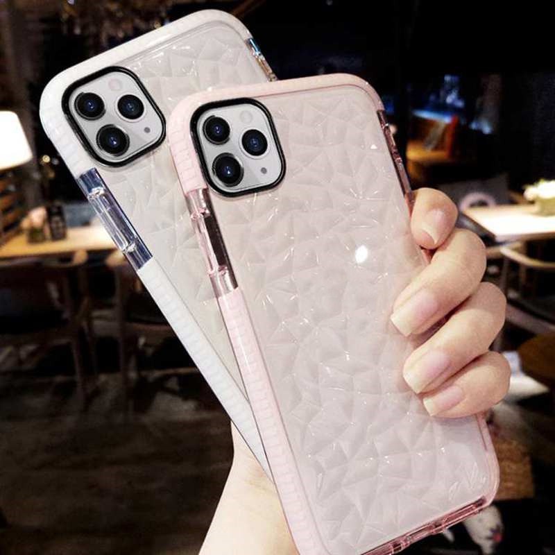 IPHONE Jelly Case Motif Berlian Kompatibel Untuk Iphone6 6s 7 8 Plus 11 12 13 14 Pro X XR XS Max SE 2020 11 Pro Max 7Plus Soft TPU Transparan Shockproof Clear Cover