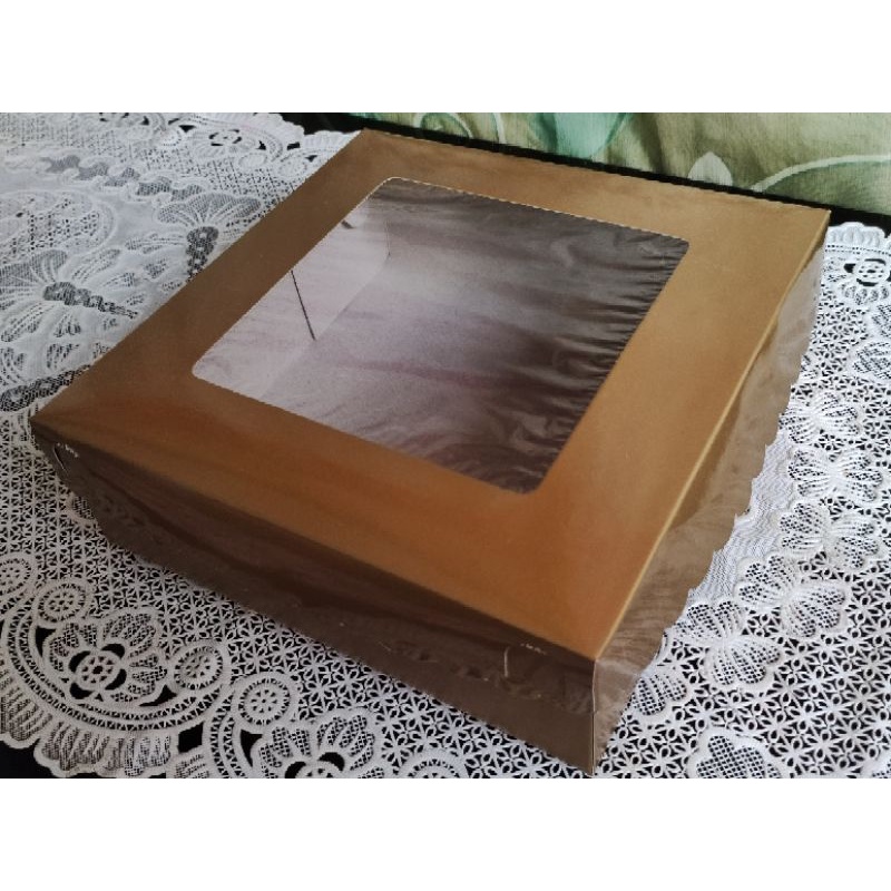 

kotak gold/kotak kue gold (22x22x8) cm (5pcs)