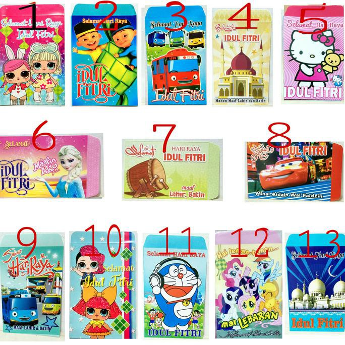 

Buruan Serbu 1 Pack Amplop Lebaran Isi 100 / Angpao Idul Fitri / Angpau Anak