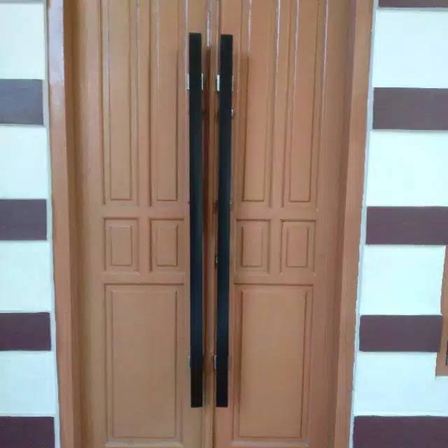 1 Meter Handel Tarikan Pintu Rumah STAINLESS - Gagang Pintu Rumah Hitam Kotak