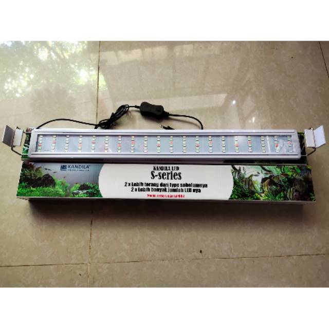 Lampu Aquarium 60 cm 80 cm LED Kandila S Series LED Aquarium