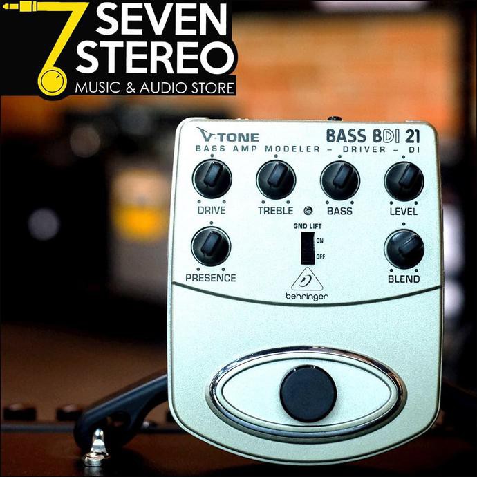Produk Terbaik] Behringer Bdi21 Bass Preamp Stompbox With Di Recording Out Bdi 21