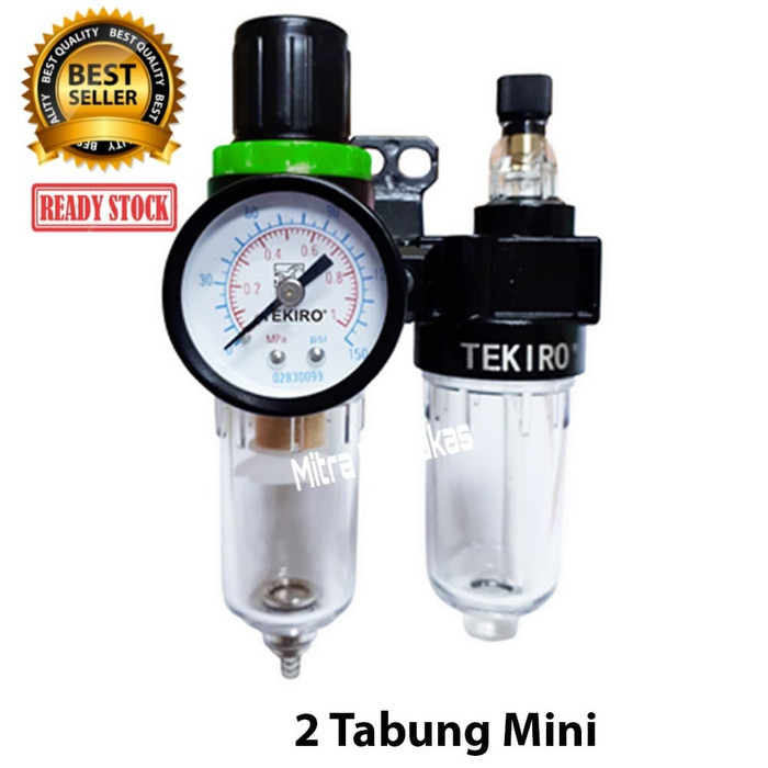 Tekiro air control unit double Air Filter angin compressor mini Tekiro Termurah