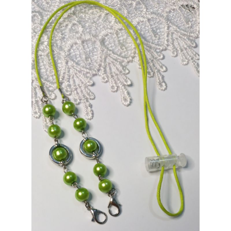 (READY STOK)Strap Masker Gantungan Tali Kalung Konektor Hijab Mask 2in1