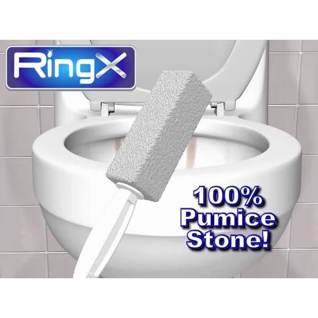 Ring X Pumice Stone Alat Pembersih Kerak Plak WC Toilet Closet Bathtub alat kosek wc batu