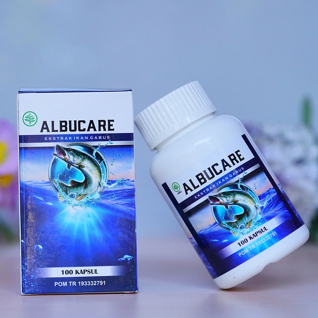 Albucare Obat Pengering Luka Pasca operasi Cesar Luka Jahitan Sunat Diabetes Herbal Isi 100 Kapsul BPOM Original