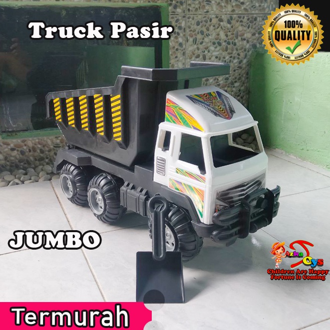 truck mainan besar truck pasir besar